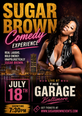 Sugar Brown Experience | Baltimore 7/18