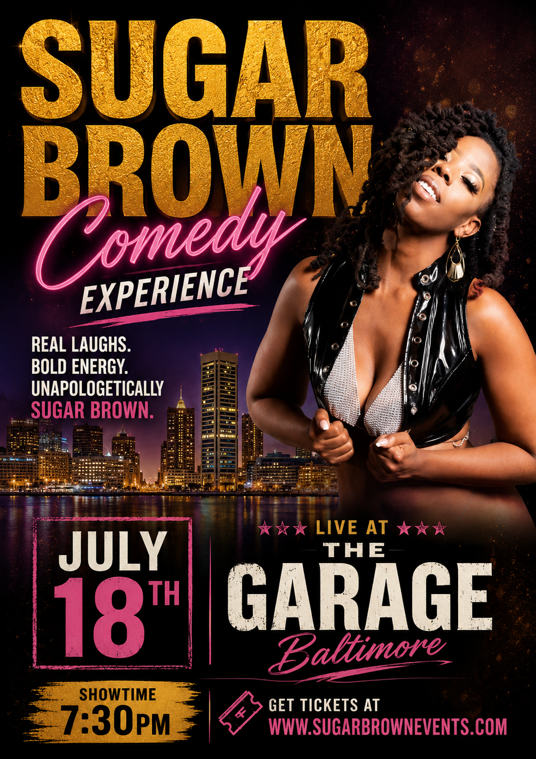 Sugar Brown Experience | Baltimore 7/18