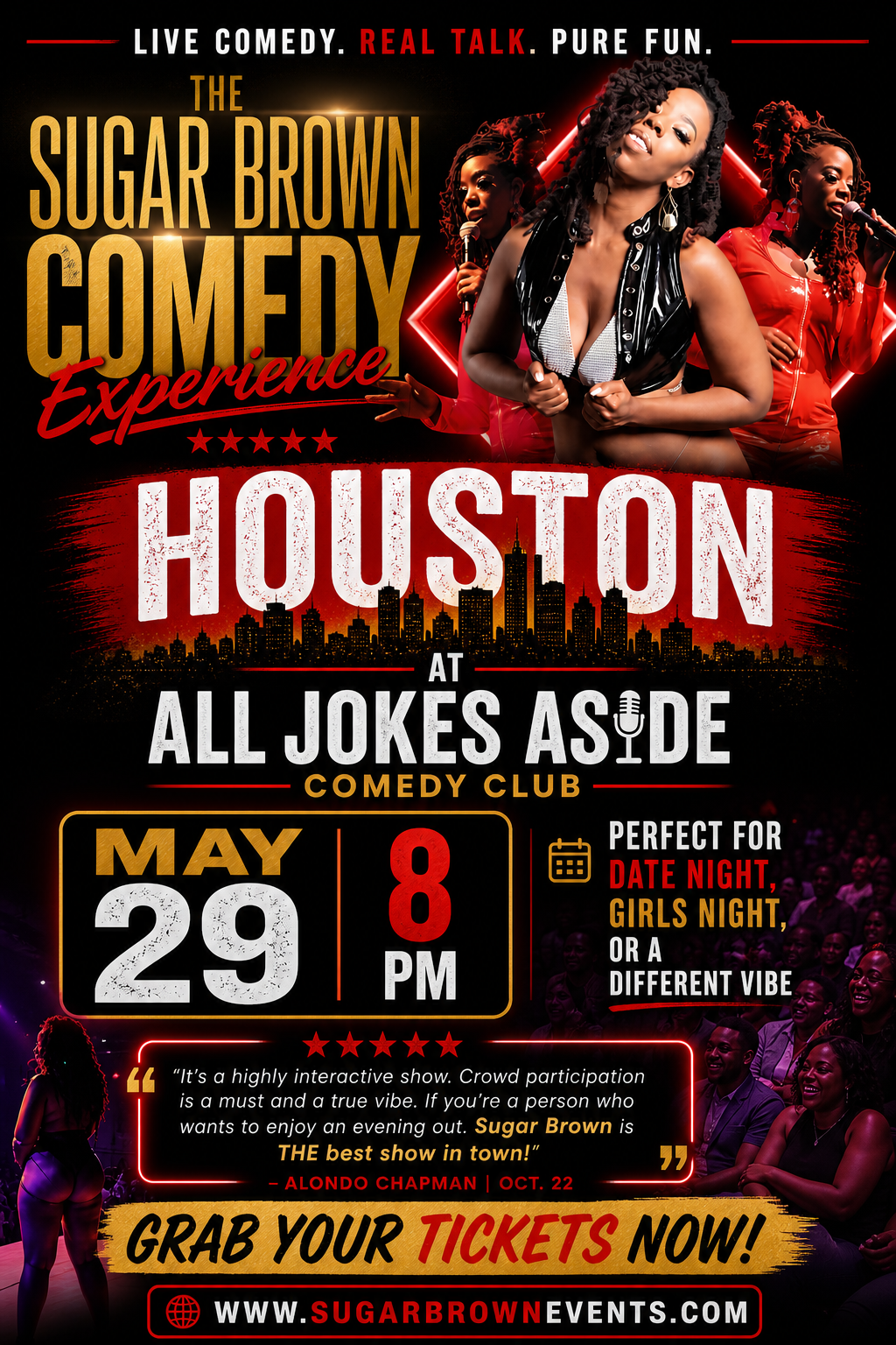 Sugar Brown Experience | Houston 5/29